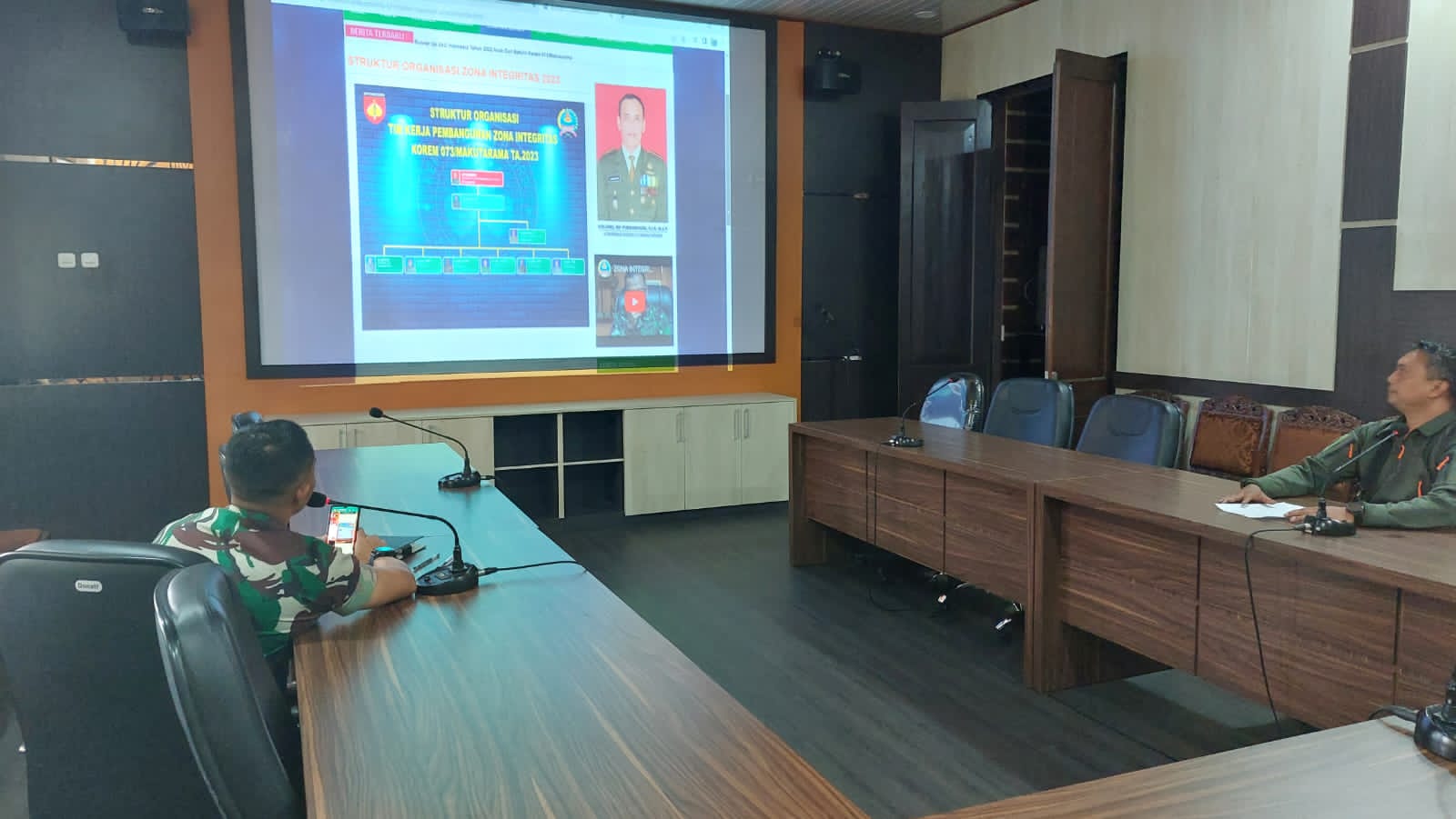 Website Sebagai Sarana Penunjang Zona Integritas